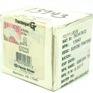 NEW TRANTORQUE 6202220 KEYLESS BUSHING