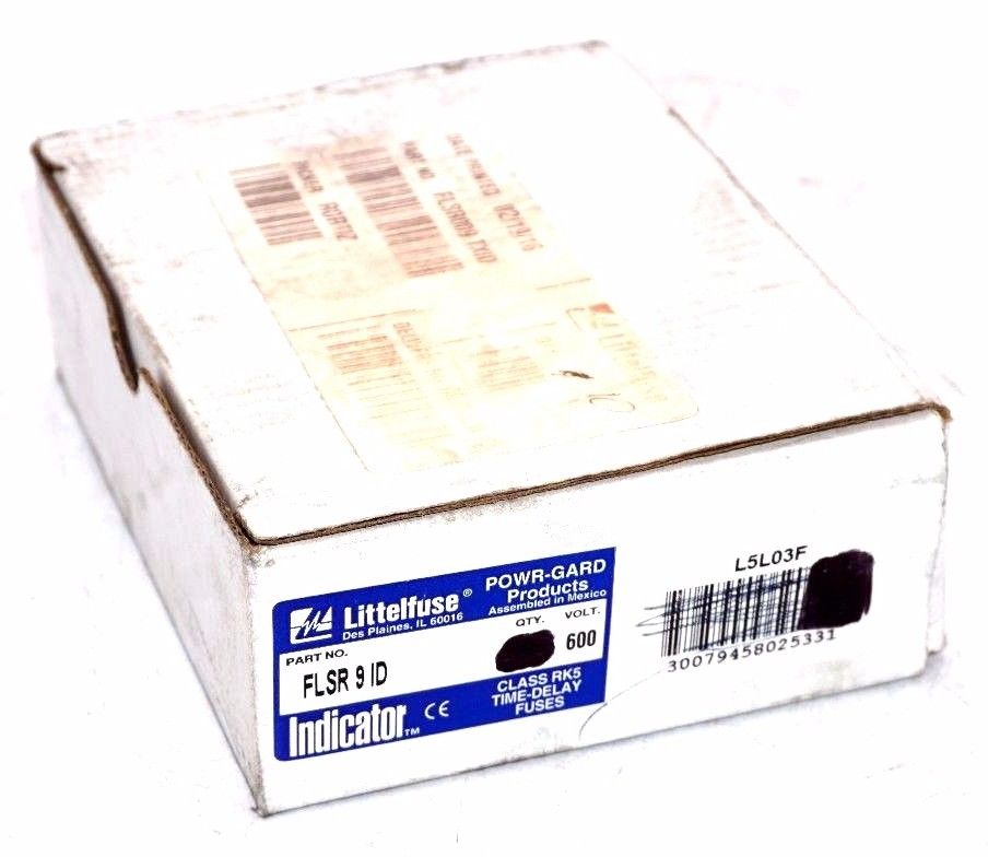 10 NEW LITTELFUSE FLSR 9 ID TIME-DELAY FUSES FLSR9ID