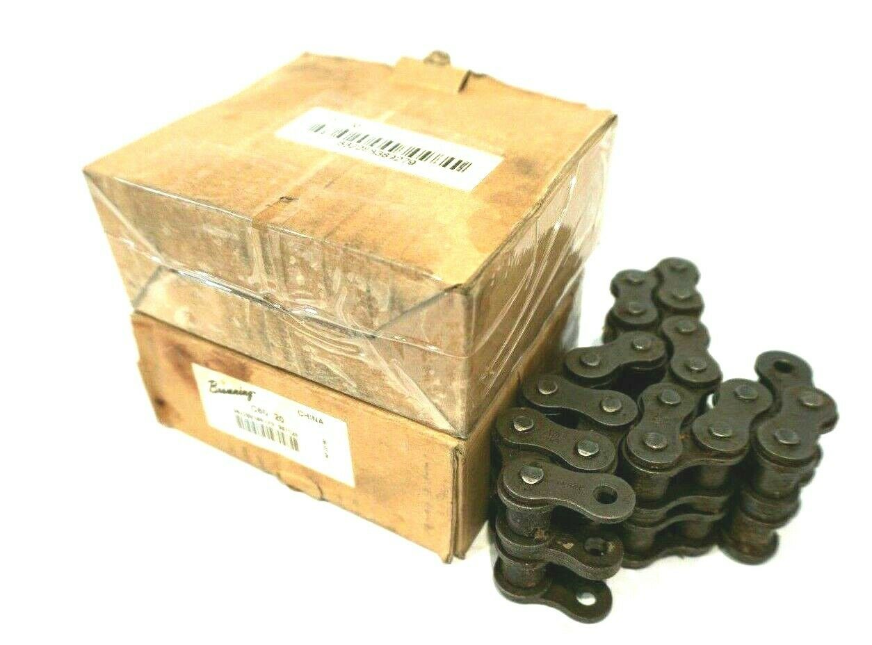 2 NEW BROWNING C60-20 ROLLER CHAINS C6020 - SB Industrial Supply, Inc.
