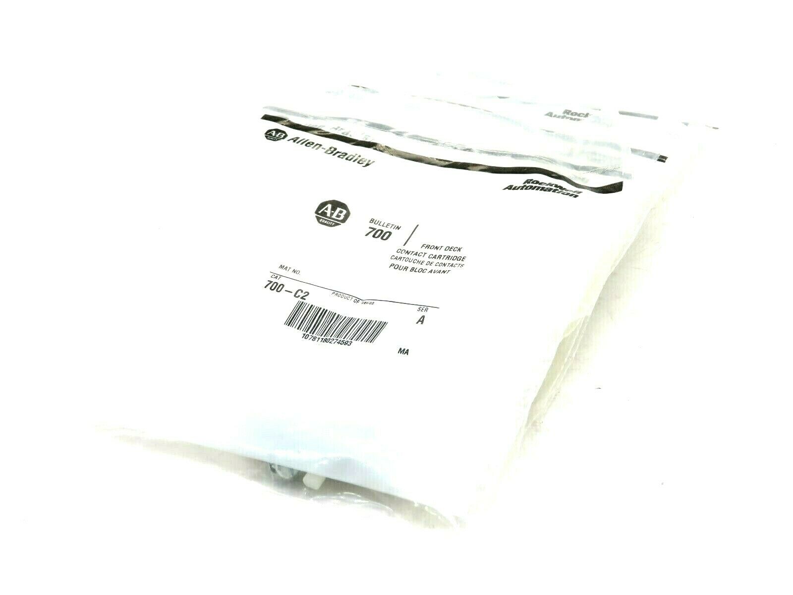 8 NEW ALLEN BRADLEY 700-C2 SERIES A FRONT DECK CONTACT CARTRIDGES 700C2 ...