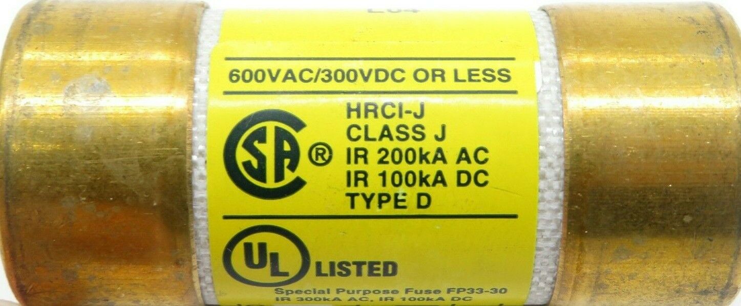 9 NEW BUSSMANN LPJ35SP LOW PEAK FUSE CLASS J LPJ35SP SB Industrial