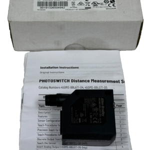ALLEN BRADLEY 45DMS-B8LAT1-D4 DISTANCE SENSOR SER. A UNUSED SURPLUS