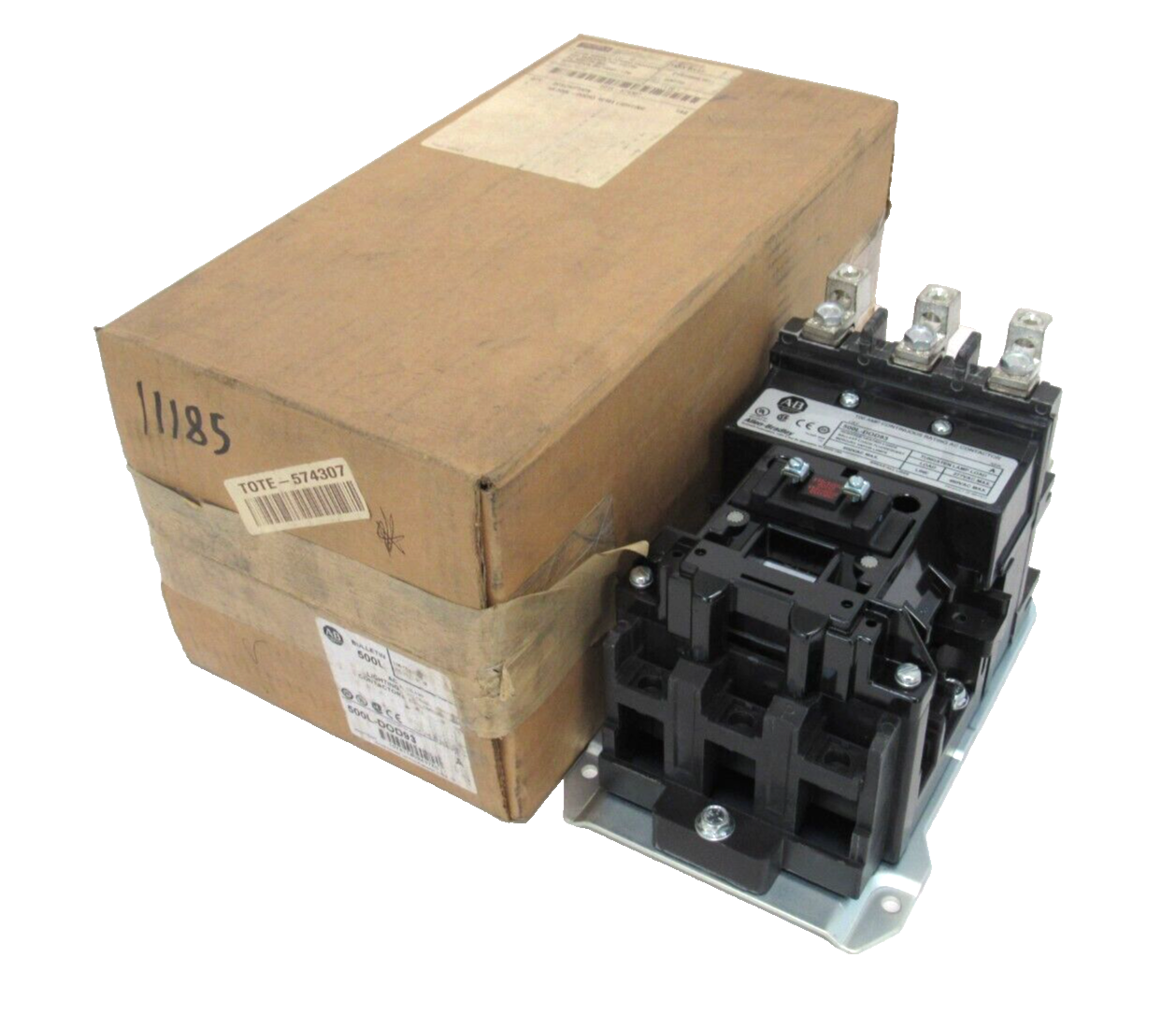 ALLEN BRADLEY 500L-DOD93 LIGHTING CONTACTOR SER.A 500LDOD93 NEW SURPLUS