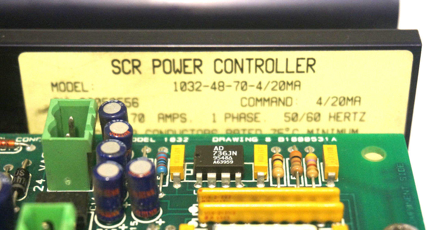 CONTROL CONCEPTS 1032-48-70-4/20MA SCR POWER CONTROLLER 10324870420MA - Image 7