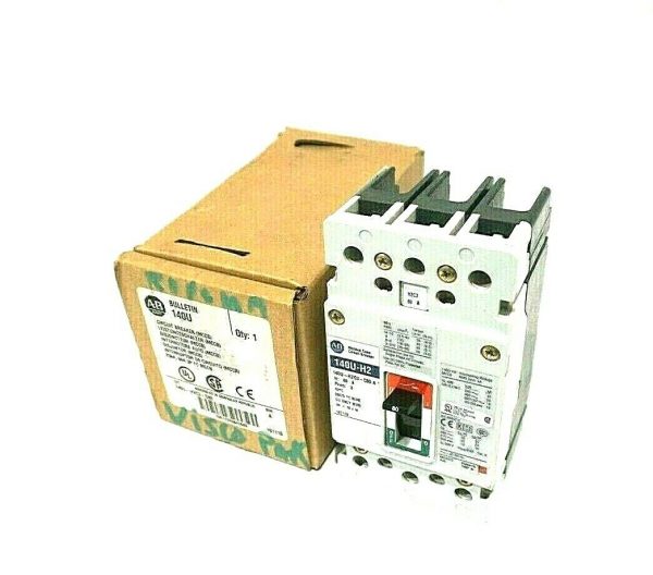 NEW ALLEN BRADLEY 140U-H2C3-C80 CIRCUIT BREAKER SER.A 140UH2C3C80