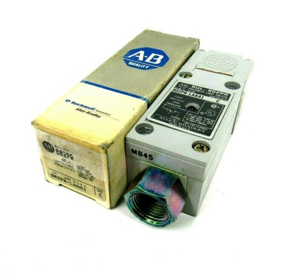 NEW ALLEN BRADLEY 802PR-LAAA1 PROXIMITY SWITCH SER C 802PRLAAA1