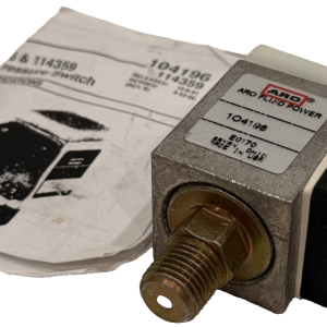 NEW ARO FLUID POWER 104196 PRESSURE SWITCH E0170