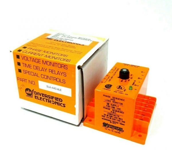 NEW ATC DIVERSIFIED ELECTRONICS SLA-440-ALE PHASE SEQUENCE MONITOR SLA440ALE