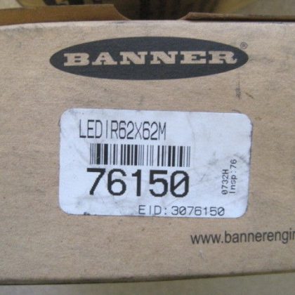 NEW BANNER LEDIR62X62M LIGHT