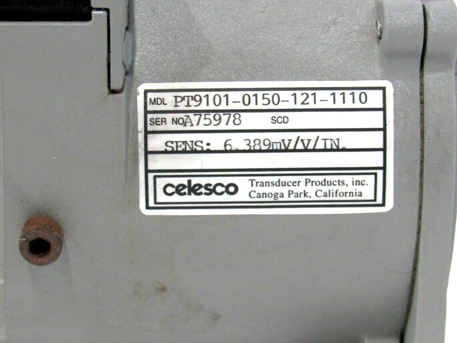 NEW CELESCO PT9101-0150-121-1110 CABLE EXTENSION POSITION TRANSDUCER PT91010150 - Image 4