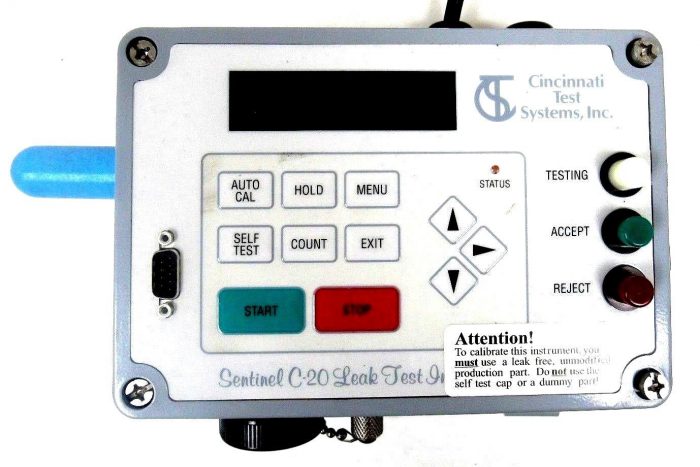 NEW CINCINNATI TEST SYSTEMS C20 LEAK TEST INSTRUMENT - Image 3