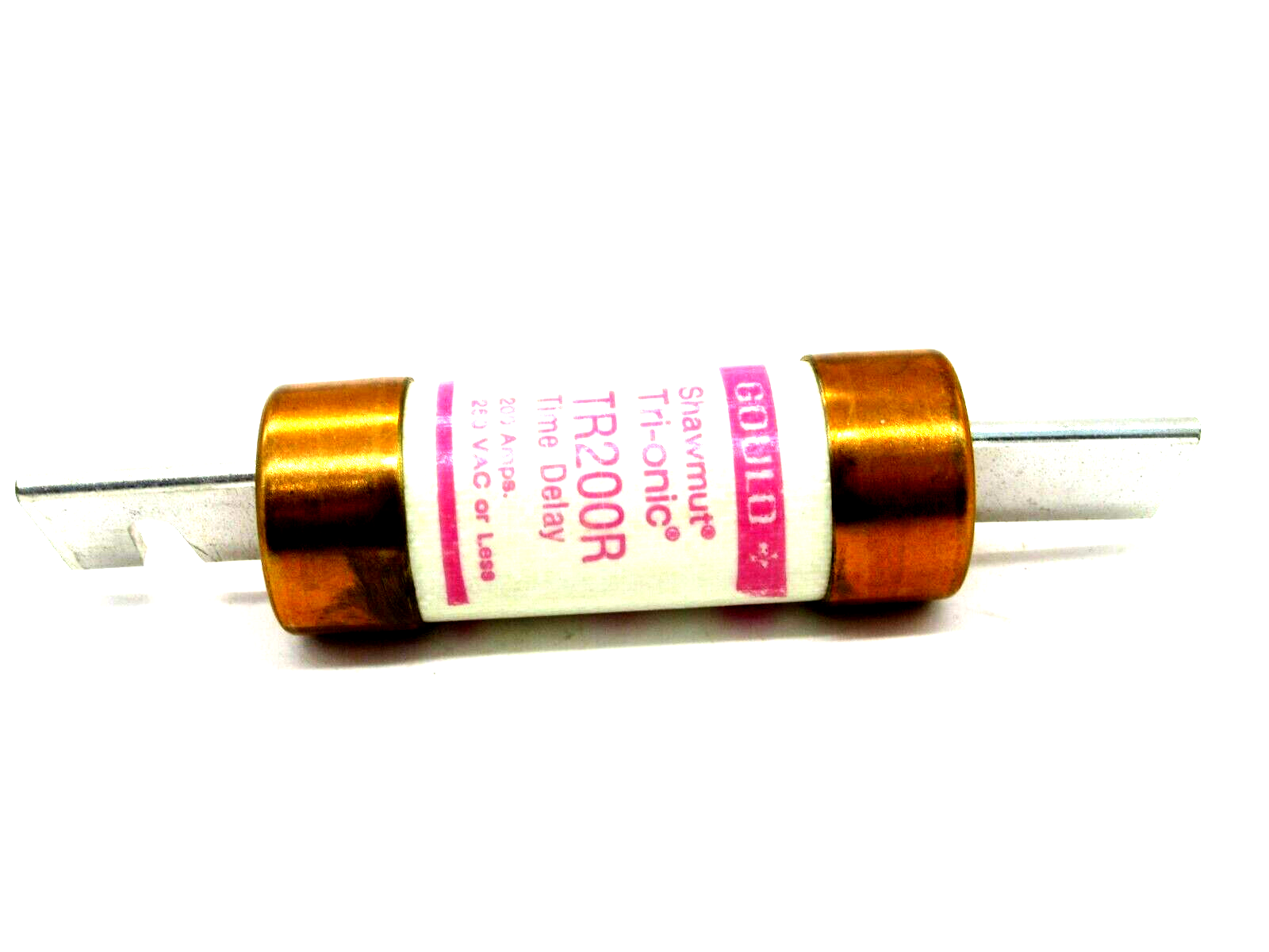 NEW GOULD SHAWMUT TR200R TIME DELAY FUSE 200A 250V - Image 4
