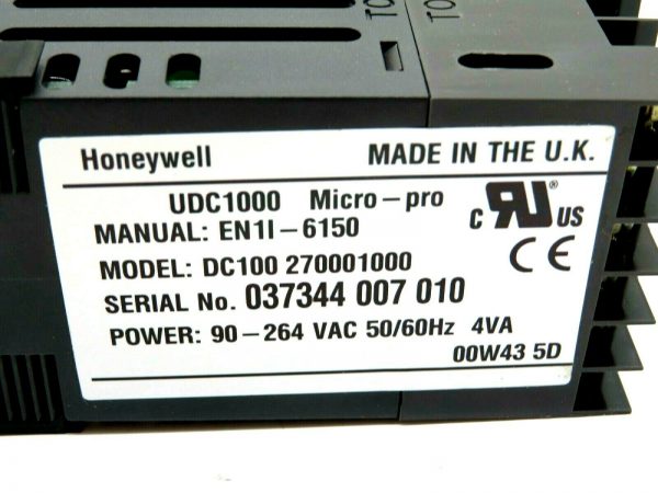 NEW HONEYWELL DC100270001000 TEMPERATURE CONTROL UDC1000 - Image 3