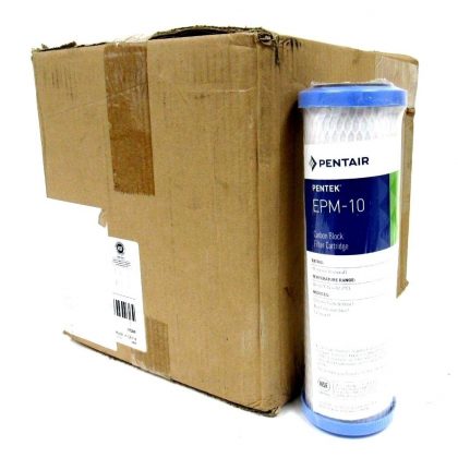 NEW LOT OF 12EA PENTAIR EPM-10 CARBON BLOCK FILTER CARTRIDGE EPM10