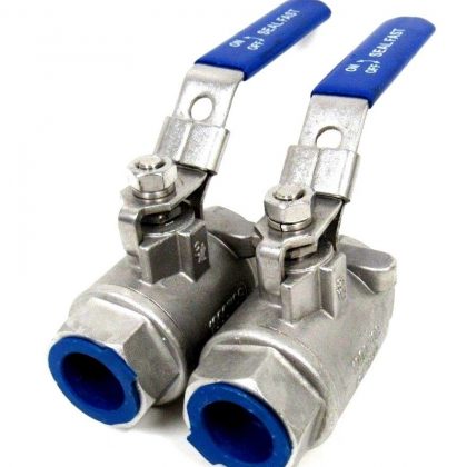 NEW LOT OF 2 SEAL FAST 1000-WOG BALL VALVE 3/4" 1000WOG