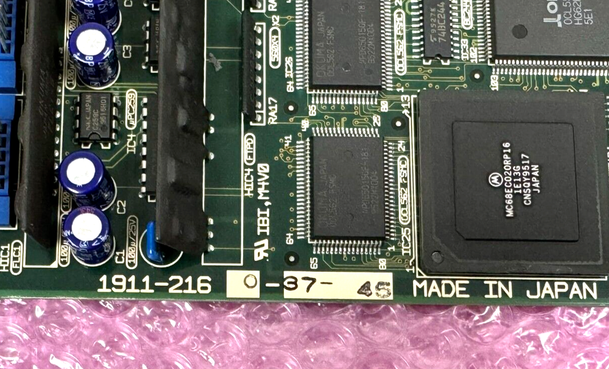 Scheda Okuma OPUS7000 SVP Board E4809-045-158-C 1911-2160 - Ricondizionata E Testata