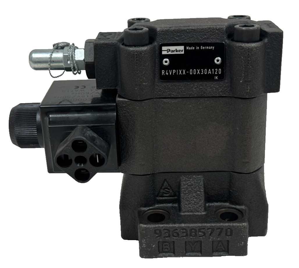NEW PARKER R4V03-533-30-09W30-A1-DK54 SOLENOID VALVE 026-36141-B-DK54 - Image 3