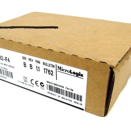 NEW SEALED ALLEN BRADLEY 1762-IF4 ANALOG INPUT MODULE SERIES B REV B 1762IF4