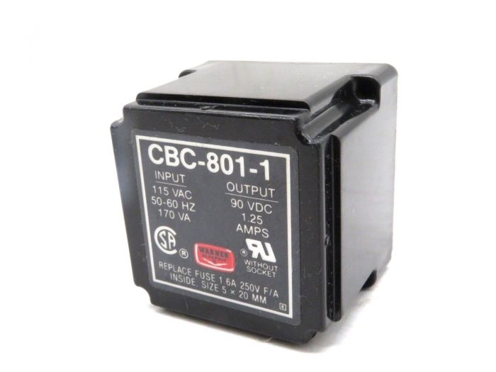 NEW WARNER ELECTRIC CBC-801-1 CLUTCH BRAKE CONTROL CBC8011