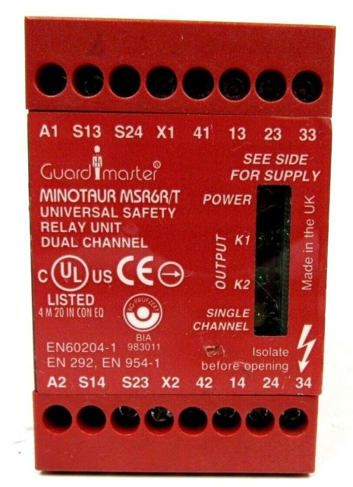 USED ALLEN BRADLEY 440R-C23018 SAFETY RELAY SER A EN60204-1 440RC23018 - Image 3
