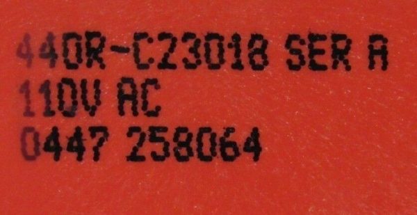 USED ALLEN BRADLEY 440R-C23018 SAFETY RELAY SER A EN60204-1 440RC23018 - Image 5