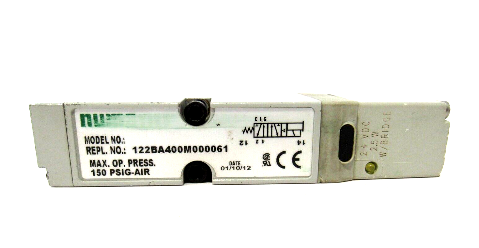 USED NUMATICS 122BA400M000061 SOLENOID VALVE - Image 3