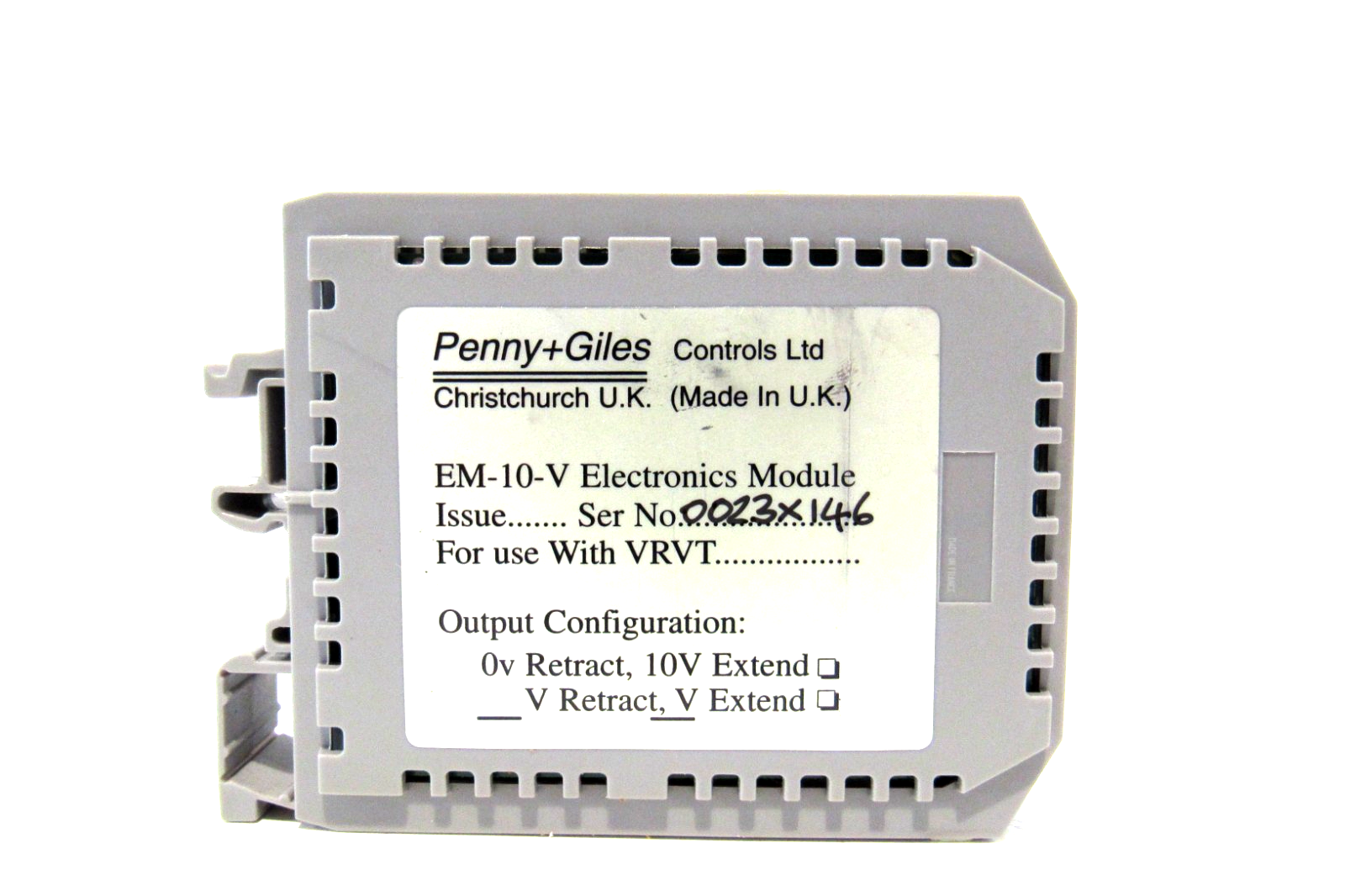 USED PENNY & GILES EM-10-V SIGNAL CONDITIONER EM10V - Image 3