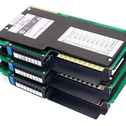 3 USED ALLEN BRADLEY 1771-IB INPUT MODULES 1771IB