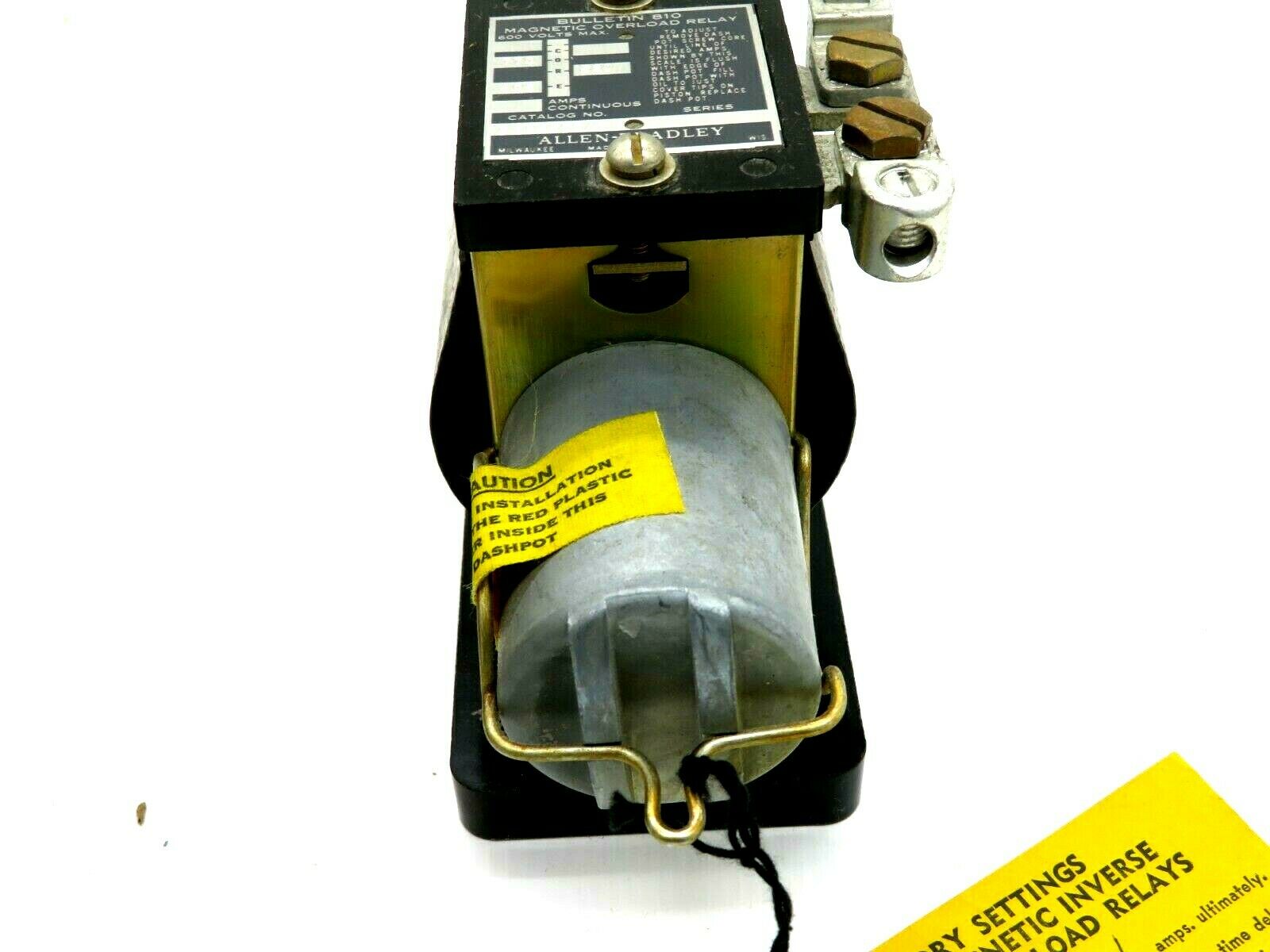 NEW ALLEN BRADLEY 810-1RP MAGNETIC OVERLOAD RELAY B689559/3 8101RP - Image 4