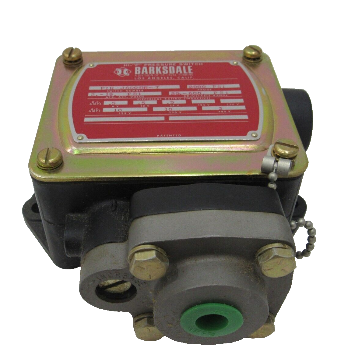 NEW BARKSDALE P1H-J600SS-T PRESSURE SWITCH P1HJ600SST - Image 5