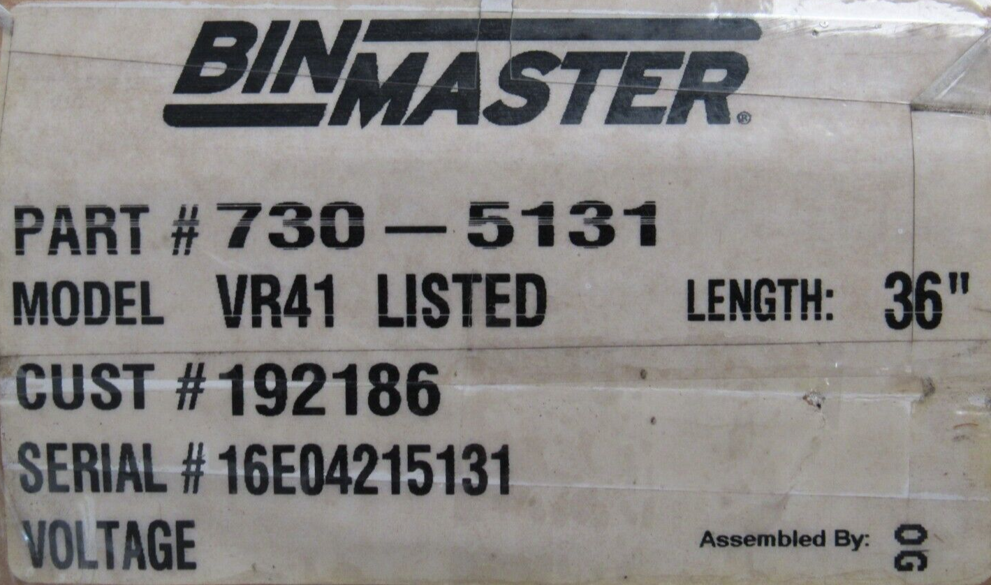 NEW BIN MASTER 730-5131 VIBRATING ROD LEVEL SENSOR WITH PIPE EXTENSION 36" VR-41 - Image 9