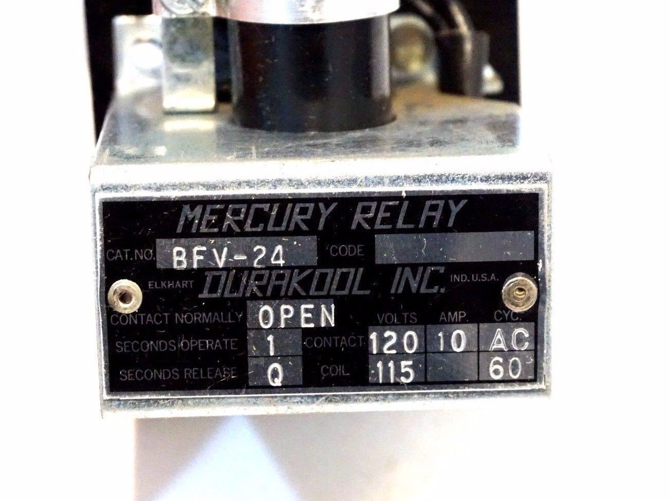 NEW DURAKOOL BFV-24 MERCURY RELAY BFV24 - Image 4