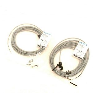 NEW LOT OF 2 FESTO 8047680 CONNECTING LINE NEBV-Z4WA2L-R-E-5-N-LE2-S1