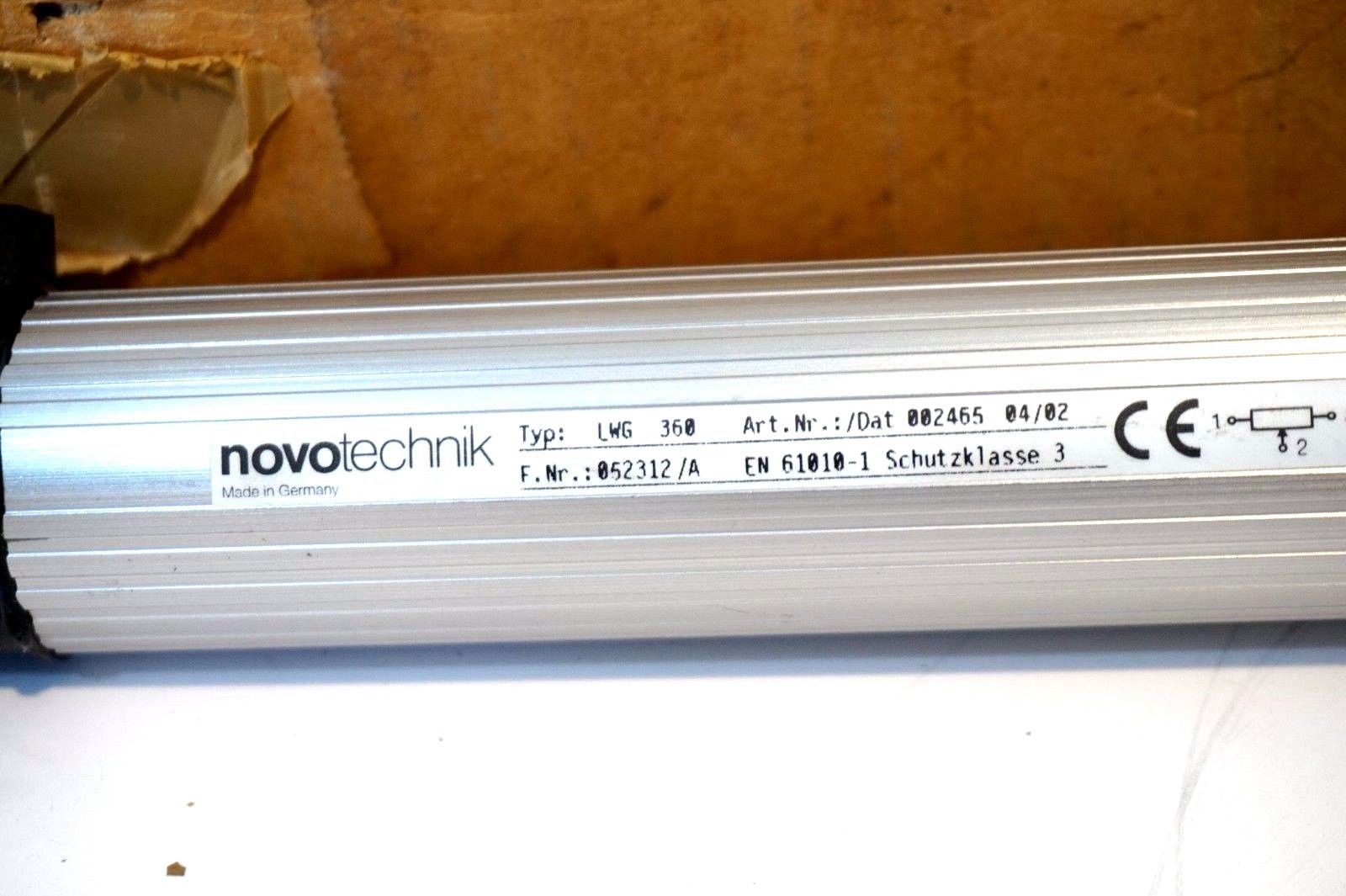 NEW NOVOTECHNIK LWG360 LINEAR TRANSDUCER - Image 3