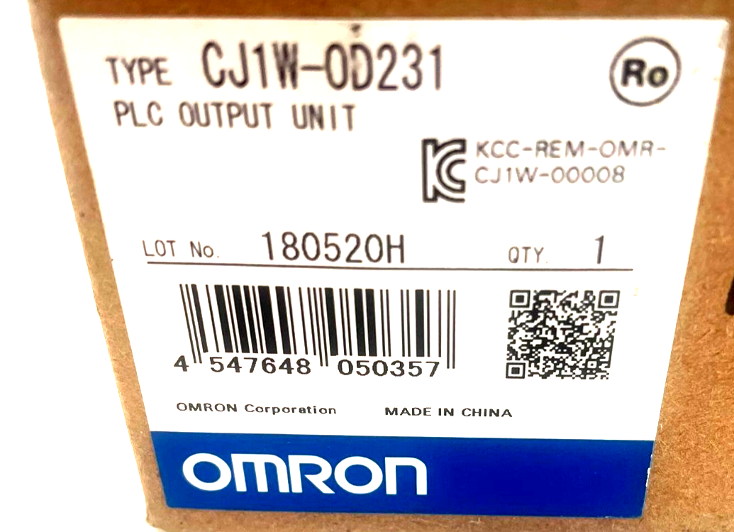 NEW OMRON CJ1W-OD231 PLC OUTPUT UNIT CJ1WOD231 - Image 7