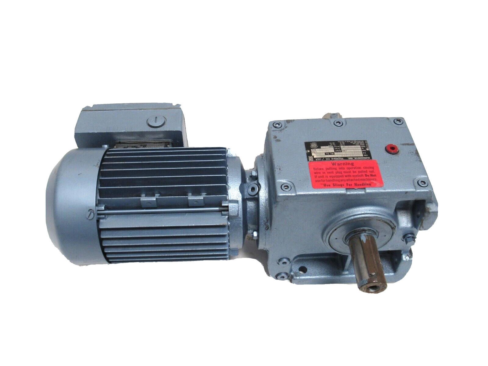 NEW SEW EURODRIVE S50DT80K4 GEARMOTOR 102.24:1 .75HP 3P 230/460V DFT80K4 - Image 3