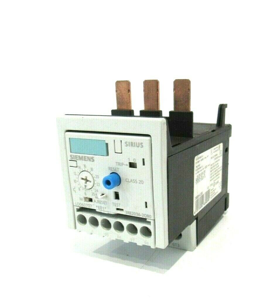 NEW SIEMENS 3RB2036-2QB0 OVERLOAD RELAY 3RB20362QB0