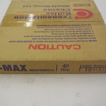 NEW TRANSMISSION ROLLER CHAINS HI-MAX 40 RIV. 10'