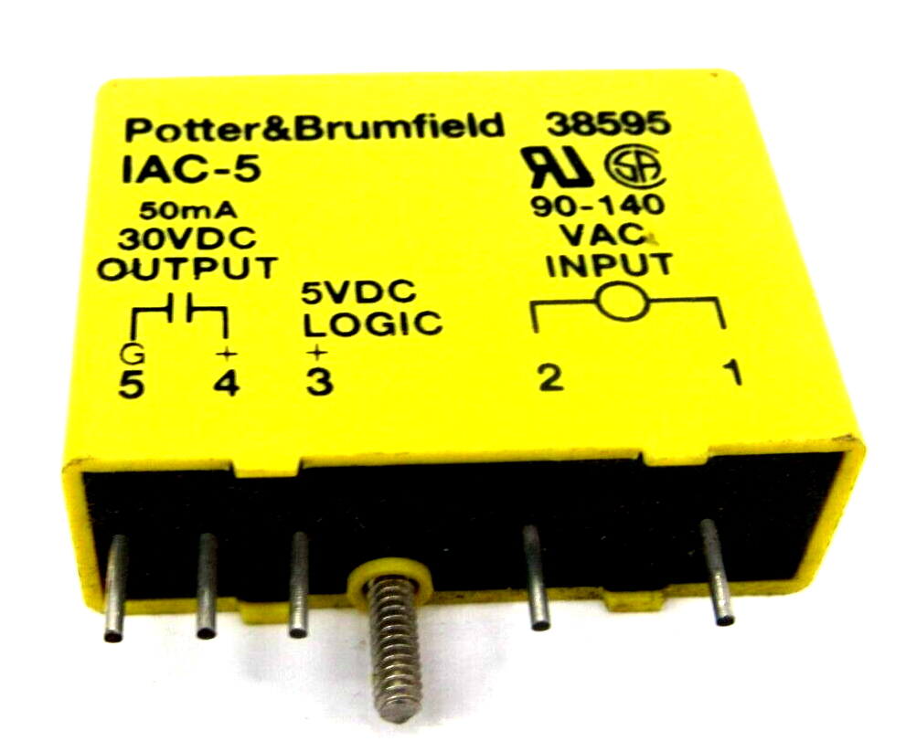 USED LOT OF 14 POTTER & BRUMFIELD IAC-5 I/O MODULE IAC5 - SB Industrial ...