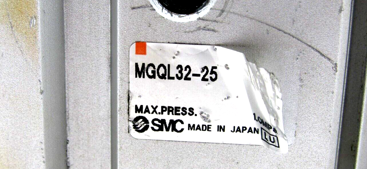 USED SMC MGQL32-25 COMPACT GUIDE CYLINDER MGQL3225 - Image 3