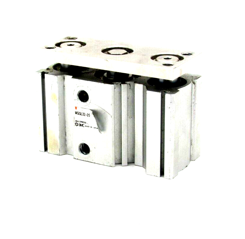 USED SMC MGQL32-25 COMPACT GUIDE CYLINDER MGQL3225