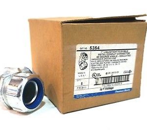 5 NEW THOMAS & BETTS 5354 CONNECTORS