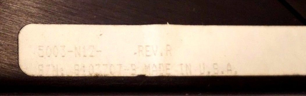 CINCINNATI ELECTROSYSTEMS 5003-N12 REV. R MINI MESSAGE CENTER DISPLAY 5003N12 - Image 3