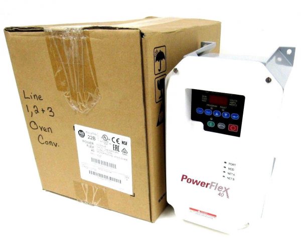 NEW ALLEN BRADLEY 22B-D010C104 POWERFLEX 40 DRIVE 22BD010C104 4.0KW 5HP SERIES A