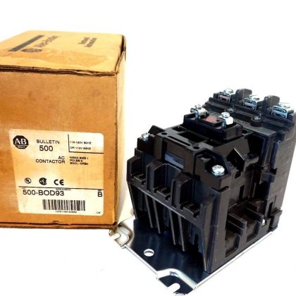 NEW ALLEN BRADLEY 500-BOD93 CONTACTOR SER.B 500BOD93