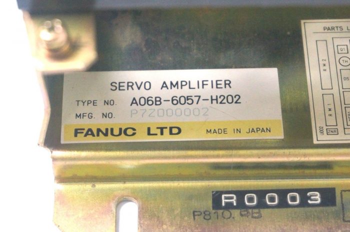 NEW FANUC A06B-6057-H202 SERVO AMPLIFIER A06B6057H202 - Image 4