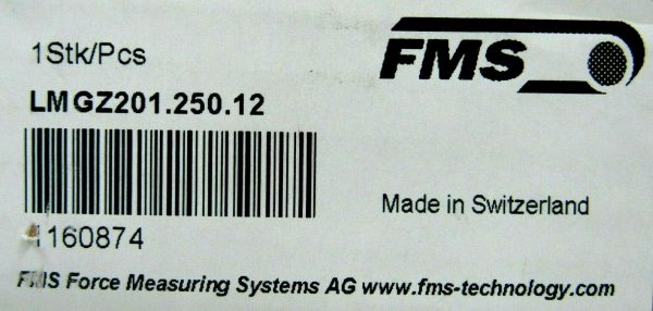 NEW FMS LMGZ201.250.12 LOAD CELL 1160874 LMGZ20125012 - Image 3