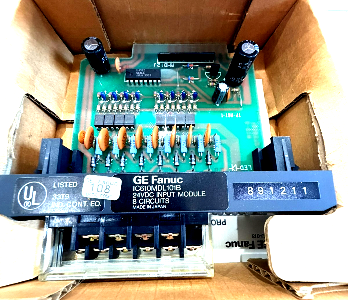 NEW GE FANUC IC610MDL101B INPUT MODULE 24VDC 8 CIRCUITS - Image 4