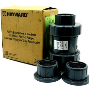 NEW HAYWARD 5AAP8 2" PVC BALL CHECK  NSF/ANSI61