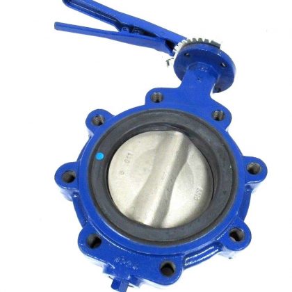 NEW KEYSTONE 222 BUTTERFLY VALVE 6" 304SS 416SS EPDM 250 PSI